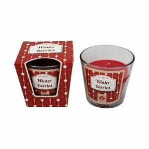 Arome Vonná sviečka v skle Winter Berries, 120 g