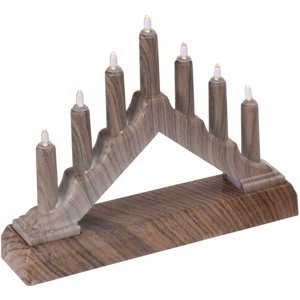 Vianočný svietnik Candle roof, 15,7 cm