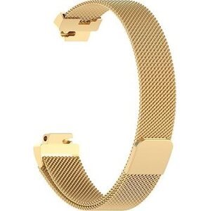 BStrap Milanese na Fitbit Inspire gold, veľkosť S