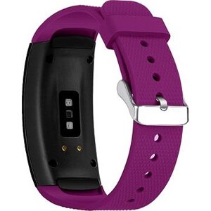 BStrap Silicone Land na Samsung Gear Fit 2, dark purple