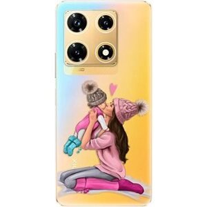 iSaprio Kissing Mom – Brunette and Girl – Infinix Note 30 PRO