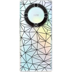 iSaprio Abstract Triangles 03 – black – Honor Magic5 Lite 5G