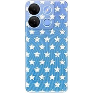 iSaprio Stars Pattern – white – Infinix Smart 7