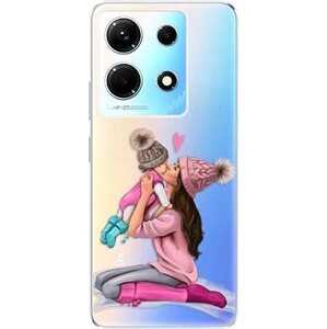 iSaprio Kissing Mom - Brunette and Girl - Infinix Note 30