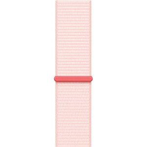 Apple Watch 45 mm svetlo ružový prevliekací športový remienok