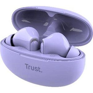 Trust YAVI ENC ECO FRIENDLY earbuds fialová