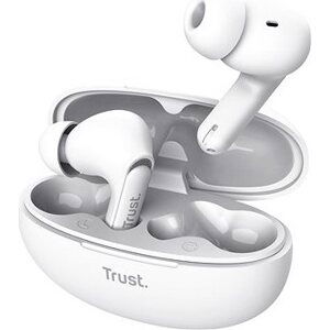 Trust YAVI ENC ECO FRIENDLY earbuds biele