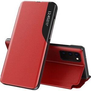 Eco Leather View knižkové puzdro na Samsung Galaxy A72, červené