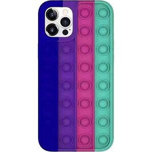 Pop It silikónový kryt na iPhone 11 Pro, multicolor