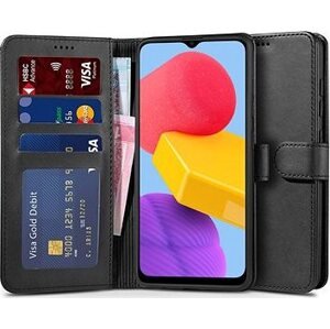 Tech-Protect Wallet knižkové puzdro na Samsung Galaxy M13, čierne