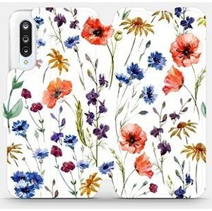 Flip pouzdro na mobil Xiaomi Mi 9 Lite - MP04S Luční kvítí