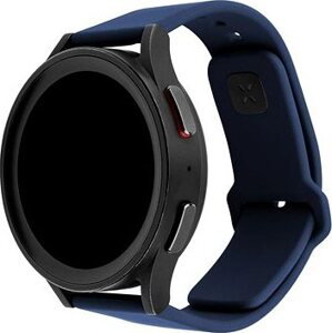 FIXED Silicone Sporty Strap s Quick Release 20mm pro smartwatch modrý