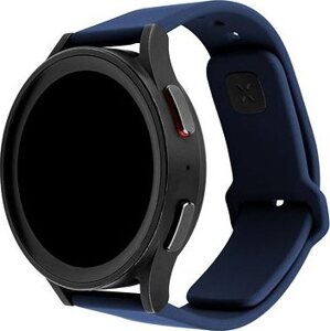 FIXED Silicone Sporty Strap s Quick Release 20mm pro smartwatch modrý