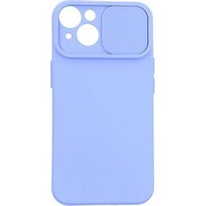 TopQ Kryt Lens iPhone 14 fialový 90686