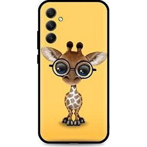 TopQ Kryt Samsung A34 Cute Giraffe 93807