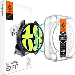 Spigen Glass tR EZ Fit 2 Pack Samsung Galaxy Watch6 44 mm