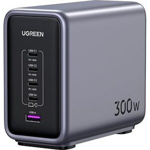 Ugreen Universal 300W Charger 1× USB-A + 4× USB-C