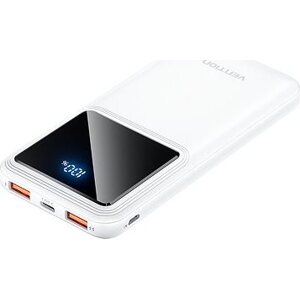 Vention 10000 mAh 22.5 W Portable Power Bank White