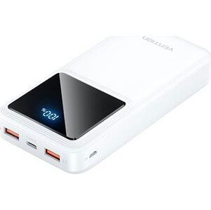 Vention 20000 mAh 22.5 W Portable Power Bank White