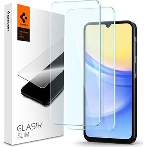 Spigen Glass tR Slim 2 Pack Samsung Galaxy A25 5G/Galaxy A15/Galaxy A15 5G