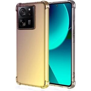 TopQ Kryt Xiaomi 13T Pro Shock dúhový purpurovo-žltý 110462