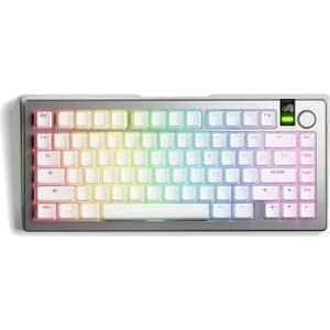 GLORIOUS GMMK 3 PRO 75 % Prebuilt Wireless Silver – US