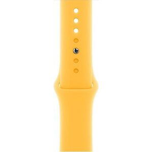 Apple Watch 45 mm lúčovo žltý športový remienok – S/M