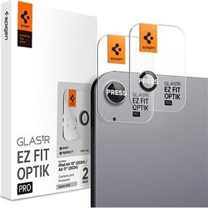 Spigen Glass tR EZ Fit Optik Pro 2 Pack Space Gray iPad Air 11"/13" 2024/2025