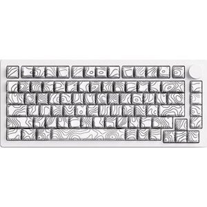 AKKO MONSGEEK M1 V5 Contour Lines White