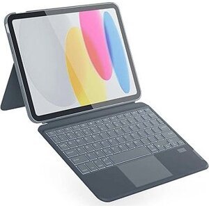 Epico podsvietená klávesnica pre iPad 10,2" – SK/sivá (A00)