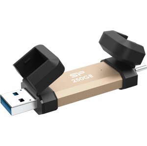 Silicon Power DS72 250GB, zlatý