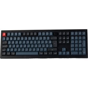 Keychron V6 Max Swappable RGB Backlight Banana Switch – Black – Knob Version, CZ/SK