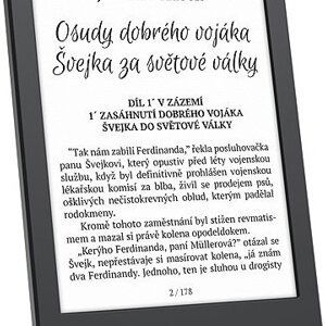 PocketBook 619 Verse Lite, Midnight Gray, šedý