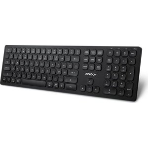 Niceboy OFFICE K30 Wireless Black CZ/SK