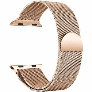 Eternico Elegance Milanese pre Apple Watch 38mm / 40mm / 41mm ružovo zlatý