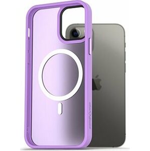 AlzaGuard Matte Case Compatible with MagSafe pre iPhone 12 / 12 Pro svetlofialový