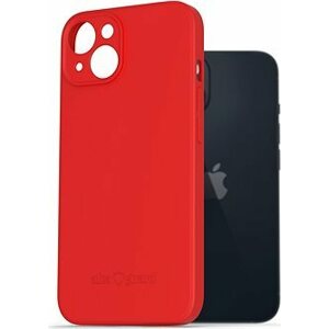 AlzaGuard Matte TPU Case pre iPhone 14 červený