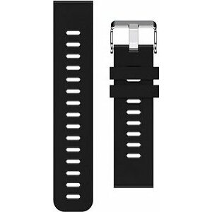 Aligator Watch 20 mm silikónový remienok čierny