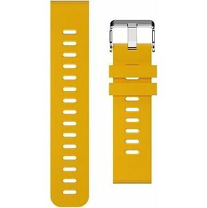 Aligator Watch 20 mm silikónový remienok horčicovo žltý