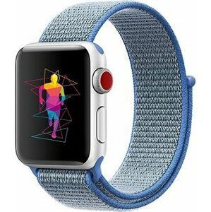 Eternico Airy na Apple Watch 42 mm/44 mm/45 mm Sky Blue and Blue edge
