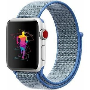 Eternico Airy na Apple Watch 42 mm/44 mm/45 mm Sky Blue and Blue edge