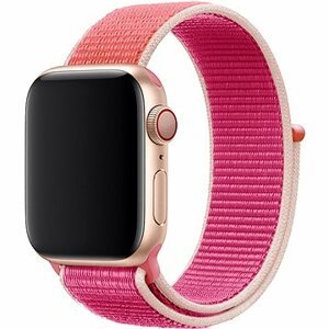 Eternico Airy na Apple Watch 38 mm/40 mm/41 mm Silk Pink and Gold edge