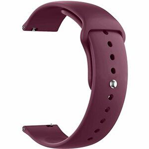 Eternico Essential Universal Quick Release 22 mm Wine Red