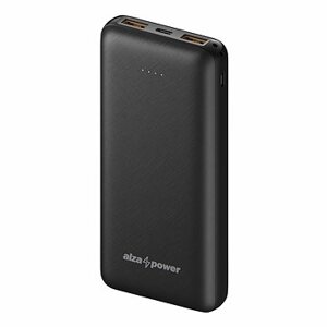 AlzaPower Onyx 20 000 mAh Fast Charge + PD3.0 čierna