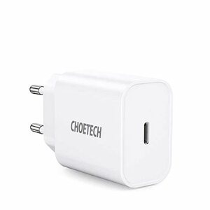 Choetech PD20W type-c wall charger white