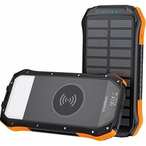 ChoeTech B659 10000mAh solar Power Bank+wireless charging