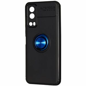 Epico Ring Case Vivo Y52 5G/ Y72 5G – čierno/modrý ring