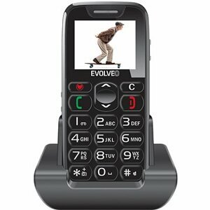 EVOLVEO EasyPhone, černý