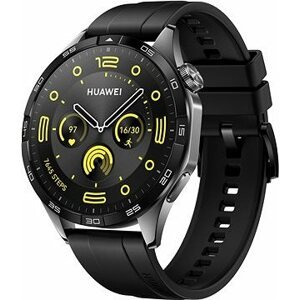 Huawei Watch GT 4 46 mm Black Fluoroelastomer Strap