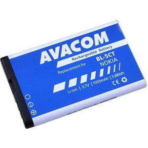 Avacom na Nokia 6303, 6730, C5, Li-Ion 3,7 V 1050 mAh (náhrada BL-5CT)